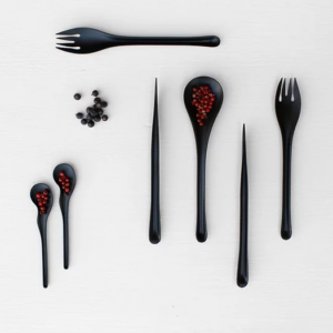 EKO Black CPLA Spoon