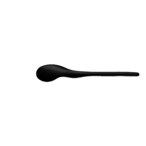 EKO Black CPLA Coffee Spoon