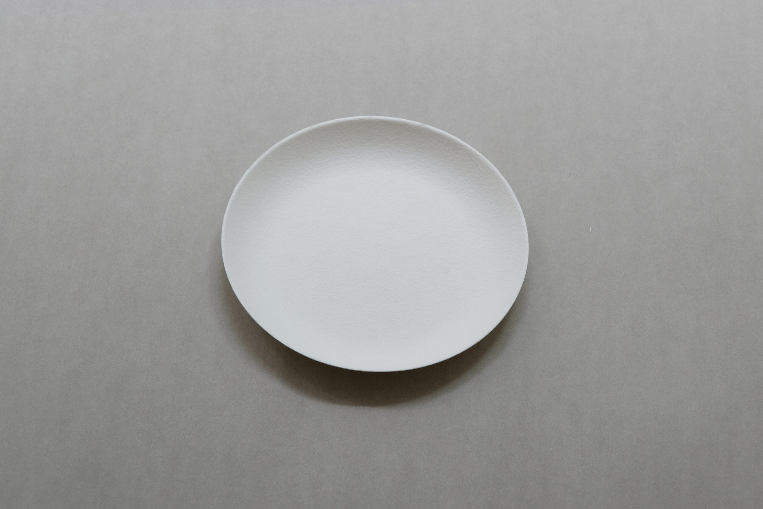 6.1" Round Plate- Ceramic Texture