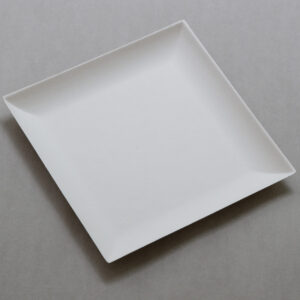 6" Square Plate- Ceramic Texture